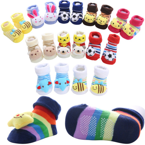 Children Cartoon Non-Slip Floor Baby Socks Shoes