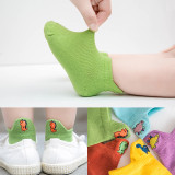 Summer Cute Embroidery Boy Baby Boat Socks 075768