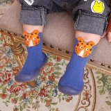Fashion Toddler With Rubber Soles Sole Animals Fox Socks Shoes