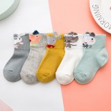 Newborn Baby Girls Cartoon Funny Comfort Cotton Toddler Socks 087283