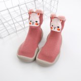 Spring Autumn Children Slipper Cartoon Animal Toddler Rubber Socks Shoes