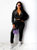 Women Two Pcs One Set Tops With Bottom Pants Outfit Outfits M5189910