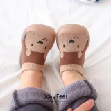 Children Newborn Baby Girl Cotton Non-Slip Cartoon Indoor Socks Shoes