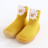 Fashion Toddler With Rubber Soles Sole Animals Fox Socks Shoes