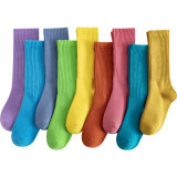 Fashion Candy-Colored Children's Pile Socks 087485