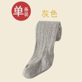 Baby Girls Children Toddler Pantyhose Ribbed Warm Candy Color Socks 016677