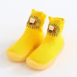 Fashion Toddler With Rubber Soles Sole Animals Fox Socks Shoes