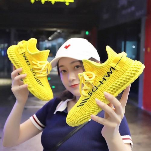Women's Student New Breathable Mesh Trendy Wild Running Sneakers D-23