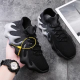 Men Soft Rubber Flats Mesh Running Sports Walking Shoes YG-F4501-12