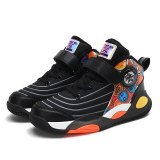 Children's Kids Sports Basketball Sneakers Breathable Shoes E8697