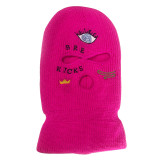 Winter Thick Style Three-Eye Small Amount Hats Can Be Customized Embroidery Logo