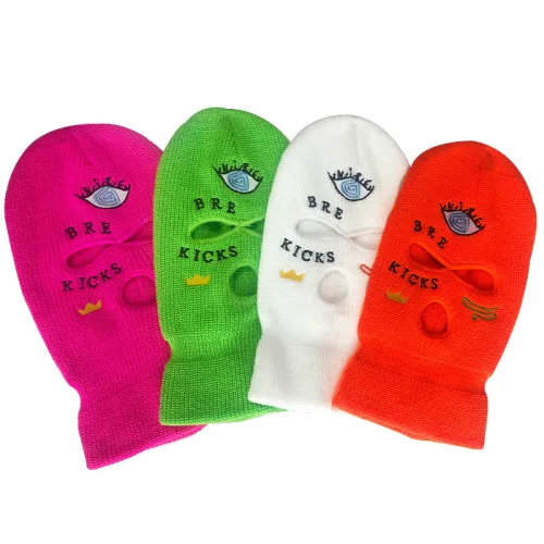 Winter Thick Style Three-Eye Small Amount Hats Can Be Customized Embroidery Logo