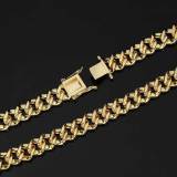 9mm Simple and Popular Cuban Hip Hop Necklaces For Men and Women
