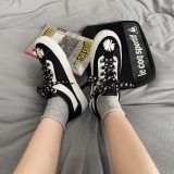Women Summer Autumn Fashion Lace-Up Sneakers T01223