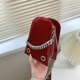 Fashion Leather Thick Chain Mobile Phone Handbags 42-811021