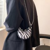 Half Moon Mini PU Leather Women's Handbags 164-117384