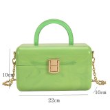 Fashion Gradient Box Small Square Purses and Handbags 50-185768
