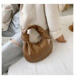 Women PU Fashion Vintage Woven Shoulder Handbags 81-1026374