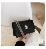 Fashion Lychee Pattern Diamond Small Square Handbags 177-202132