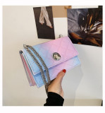 Fashion Lychee Pattern Diamond Small Square Handbags 177-202132