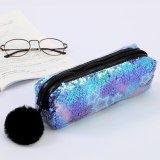 Fahsion Mermaid Sequin Pillow Cosmetic Bags XW-00112