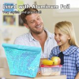 Student Environmental Picnic Milk Ice Fashion Sequin Insulation Lunch Bags XW069710