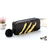 Fahsion Mermaid Sequin Pillow Cosmetic Bags XW-00112