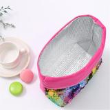 Student Environmental Picnic Milk Ice Fashion Sequin Insulation Lunch Bags XW069710