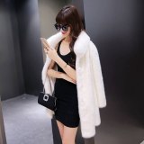 Women Winter Thick Warm Whole Mink Fur Coats