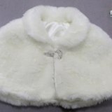 Women Cloak Faux Fur Shawl Wedding Dresses 002233