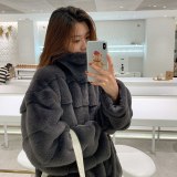 Women Winter Fashion Faux Fur Jacket Coats 00213445