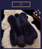 Women Winter Thick Warm Short Faux Fox Fur Vests 006374