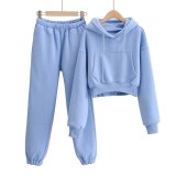Women Thicken Velvet Warm Tracksuits Tracksuit Outfit Outfits Jogging Suit Sports Suit