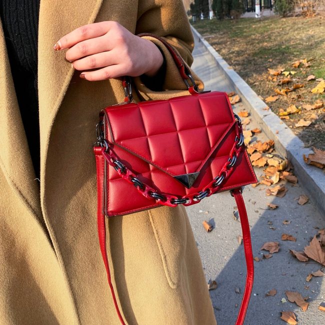 Luxury Square PU Leather Crossbody Bags For Women KTZ88723041