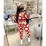 Women Two Piece Set Autumn  Streetwear Tracksuit W824354