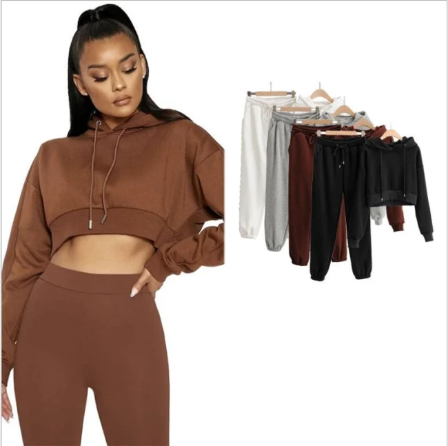 Autumn Winter Casual Women Pants Two Piece Set Tracksuits GAP20248-414120Z95106Z