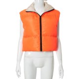 Fashion Winter Padded Jackets Sleeveless Warm Vest YM00213