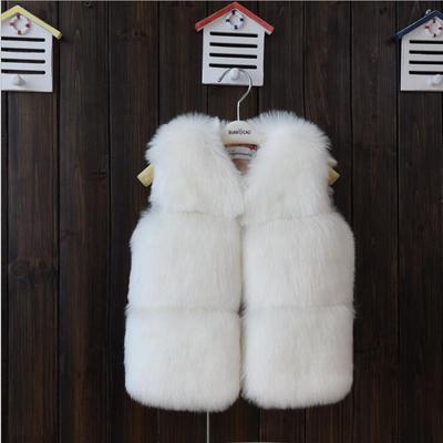 Fashion New Children Faux Fur Coats 131829