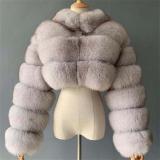 Women Short Faux Fur Coats PC-1271223