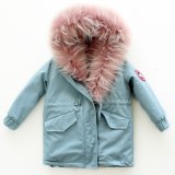 Kids Boy Winter Jackets With Fur Hooded Toddler Girls Faux Fur Jackets Fur Coats 191122