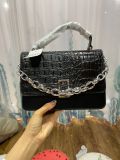 Women's Fashion Chain Crocodile Pattern Handbags 504253