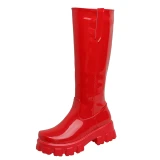 Bright Leather High Waterproof Platform Over The Knee-Length Boots 0918211525179810