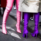 Women Over The Knee High Heels Boots D40011
