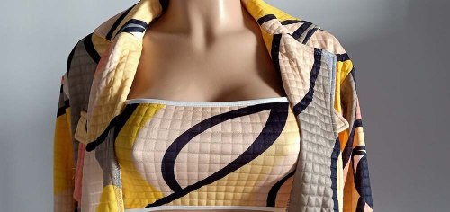 Women's Strapless Printing Three Pcs One Set Tops With Bottom Pants Outfit Outfits SQ323142
