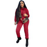 Women Two Pieces Tracksuits Tracksuit Outfit Outfits Jogging Suit Sports Suit F12637