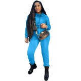 Women Two Pieces Tracksuits Tracksuit Outfit Outfits Jogging Suit Sports Suit F12637