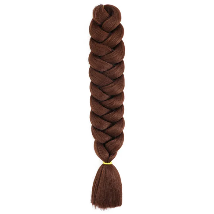 Women High Temperature Chemical Fiber Wig Big Braid