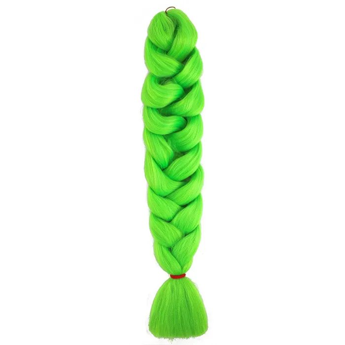 Women High Temperature Chemical Fiber Wig Big Braid
