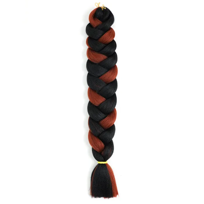 Women High Temperature Chemical Fiber Wig Big Braid