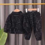 Children  Autumn Baby Boy  Two Pcs One Set Tops With Bottom Pants Outfit Outfits 0143344